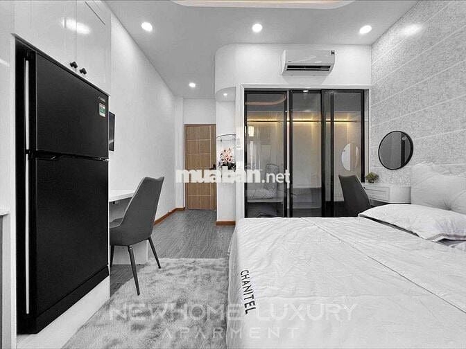 CĂN HỘ CAO CẤP FULL NỘI THẤT CỬA SỔ THOÁNG TV RIÊNG THIẾT KẾ HIỆN ĐẠI