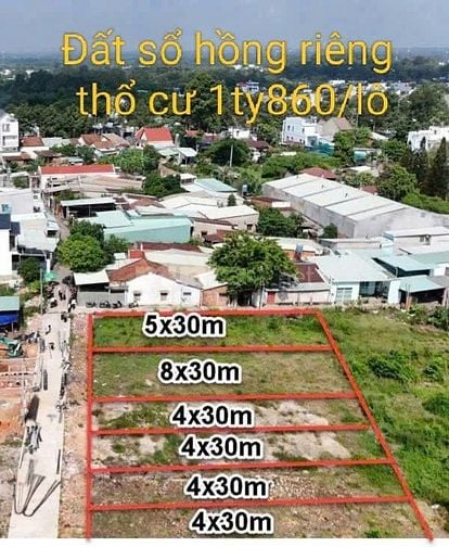 CẦN TIỀN BÁN LÔ ĐẤT 5X30 ĐƯỜNG LỚN 7M KHU DÂN CƯ ĐÔNG ĐÚC 