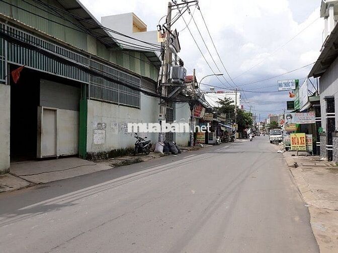 Cho thuê nhà xưởng (12m x 40m) mặt tiền đường TX P-Thạnh Xuân Q-12 cũ