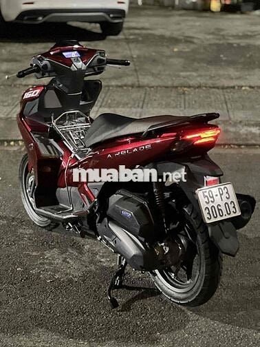 Honda Airblade 2022 màu đỏ cha Ry mới len ken 96%