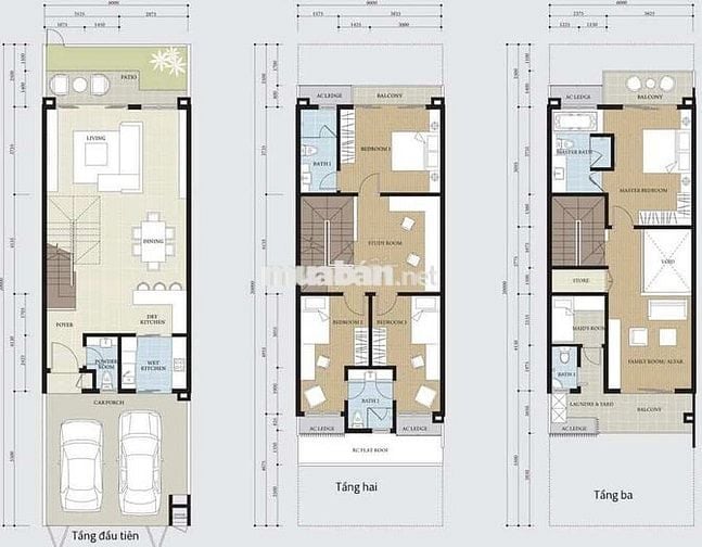 Cho thuê nhà liền kề park city xây 3 tầng 250m2 sử dụng giá 100 triệu