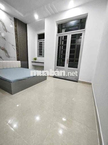 Nhà Tô Ký Trung Mỹ Tây 4x17m – Trệt 3 lầu – xe hơi thông - 5ty850