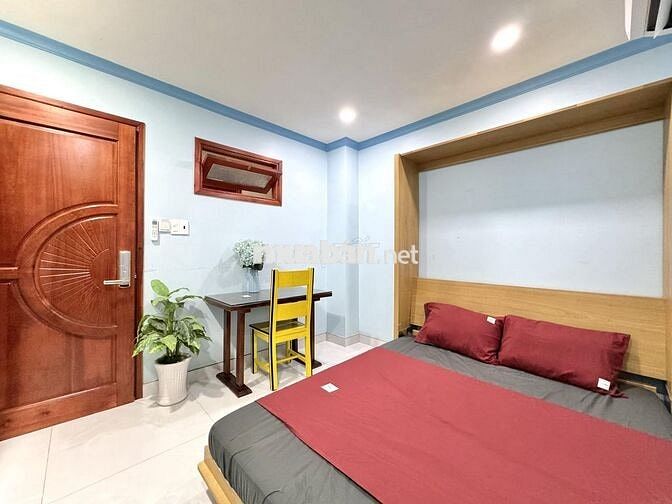 PHÒNG MỚI FULL NỘI THẤT GỖ XỊN NGAY SVĐ PHÚ THỌ SÁT ĐƯỜNG 3/2 ĐÔNG ĐÚC