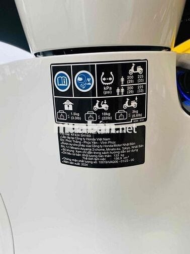 SH 160 CBS 2024 siêu đẹp chuẩn zin chuẩn 12k km✅