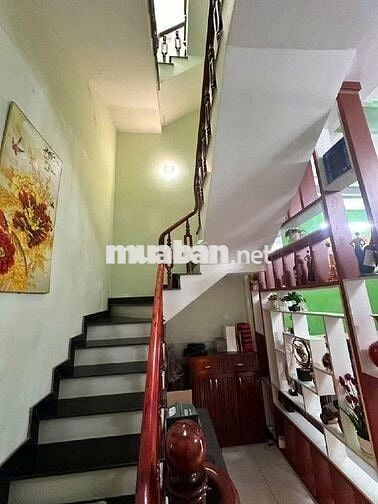 NHÀ ĐẸP 3 TẦNG, HẺM XE HƠI THÔNG, DT (4X17)M2, 5 TỶ CÒN TL