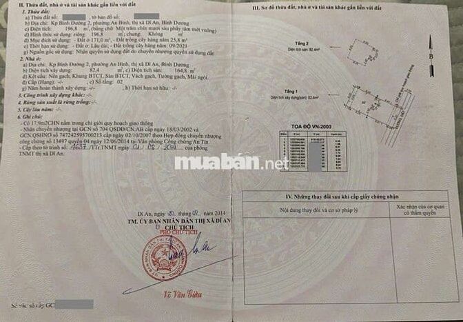 Nhà trọ 196m ngang 9m gần chợ Việt Lập p. An Bình Dĩ An