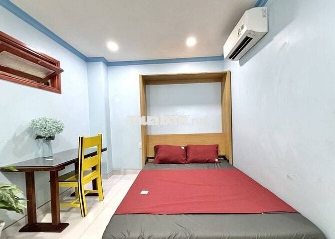 PHÒNG MỚI FULL NỘI THẤT GỖ XỊN NGAY SVĐ PHÚ THỌ SÁT ĐƯỜNG 3/2 ĐÔNG ĐÚC