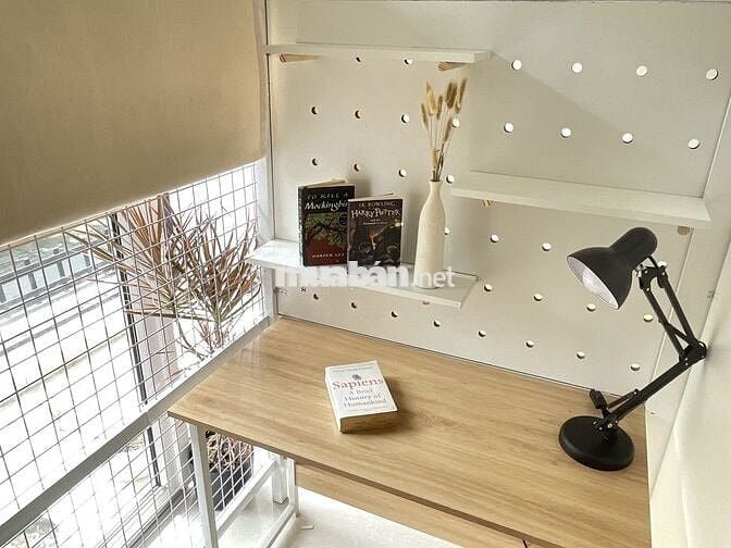 Phòng 1 người full ban công/cửa sổ Co-living P.13 Bình Thạnh