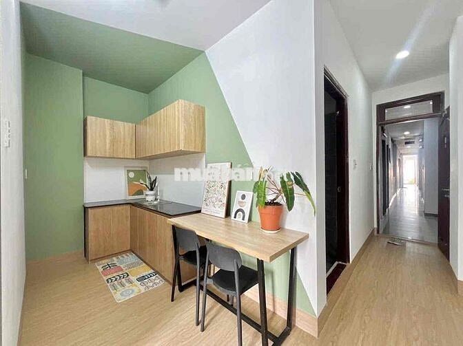 CHUNG CƯ MINI - DẠNG 1PN CÓ GÁC - FULL NỘI THẤT BAN CÔNG