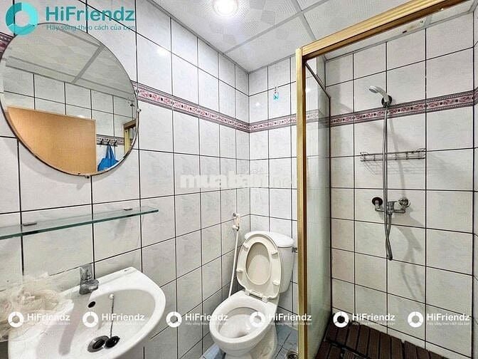 Phòng trọ dạng studio bancol siêu rẻ ngay cầu chữ Y Q1