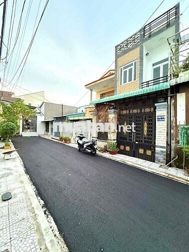 nhà trệt lầu lộ ô tô gần đường Bế Văn Đàn, DT: 4,8m x 18,5m