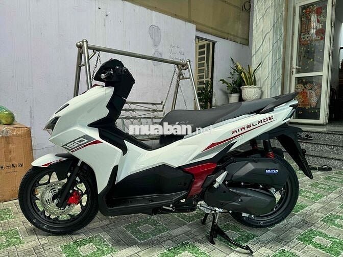 AB 160 ABS 2026 Trắng Đỏ Thể Thao Mới 100%