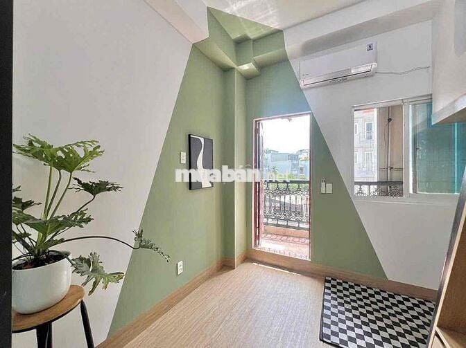 CHUNG CƯ MINI - DẠNG 1PN CÓ GÁC - FULL NỘI THẤT BAN CÔNG