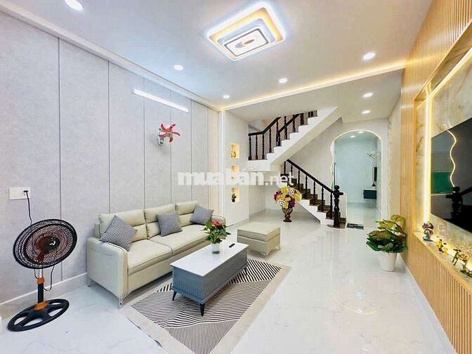 NHÀ HẺM XE TẢI KHU VỰC AN NINH GẦN CHỢ TRƯỜNG HỌC GIÁP GÒ VẤP