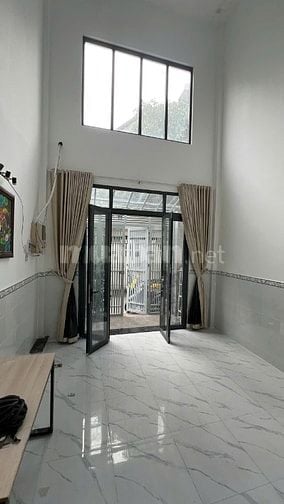 NHÀ MỚI TINH (4X18) HẺM 6M SÁT MẶT TIỀN NGHUYỄN VĂN LUÔNG Q.6