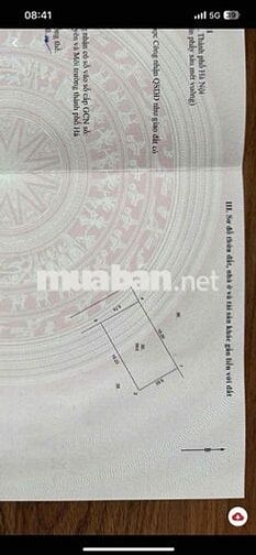 đất Tây Tựu - 60m2 - ngõ nông - 15m ra Ql70 - sổ vuông