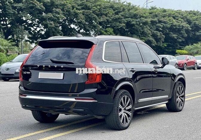 Volvo XC90 ultimate B6 Awd đen/nâu dki 2024