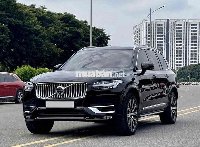 Volvo XC90 ultimate B6 Awd đen/nâu dki 2024