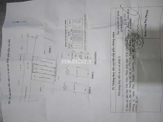 Bán nhà hẻm xe hơi đường thạnh mỹ lợi Q2 sổ hồng hoàn công đầy đủ