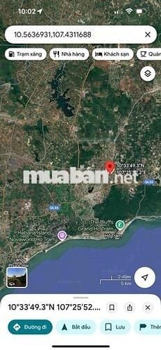 Ngộp bank cần bán gấp lô đất ở Xuyên Mộc cách QL55 2km di chuyển