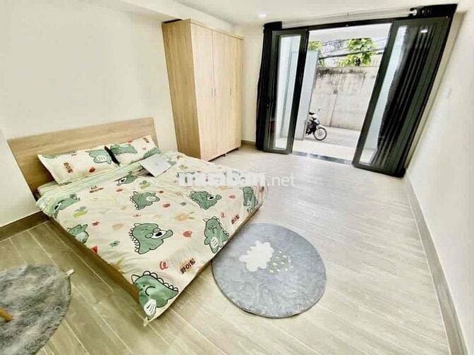 ⭐ CHO THUÊ PHÒNG CHDV – UNG VĂN KHIÊM – 1PN SÂN TRƯỚC – KHU ĐƯỜNG D