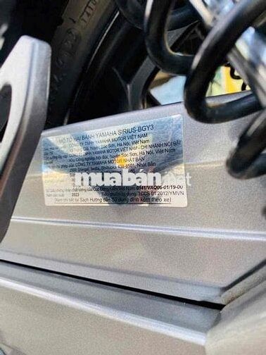 Yamaha Sirius 2023 RC Xám bạc 5000 km