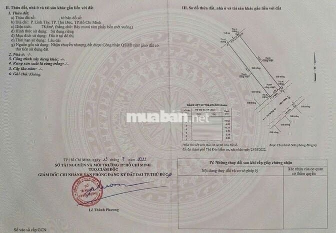 BÁN LÔ ĐẤT HIẾM HXH _DT: 79,4M² _ ĐƯỜNG PHẠM VĂN ĐỒNG _P. LINH TÂY _DT