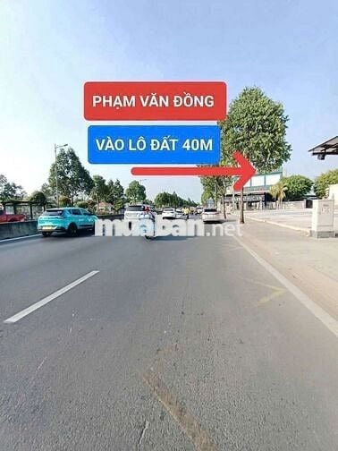 BÁN LÔ ĐẤT HIẾM HXH _DT: 79,4M² _ ĐƯỜNG PHẠM VĂN ĐỒNG _P. LINH TÂY _DT