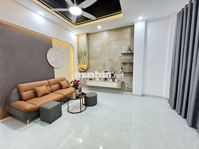 Nhà 4 phòng ngủ hẻm xe hơi 5m thông ngang khủng 9m4 đường Bùi Quang Là