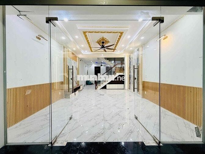 bán nhà trệt 2 lầu hoàn công đường nhựa 12m,vỉa hè gần vincom 550