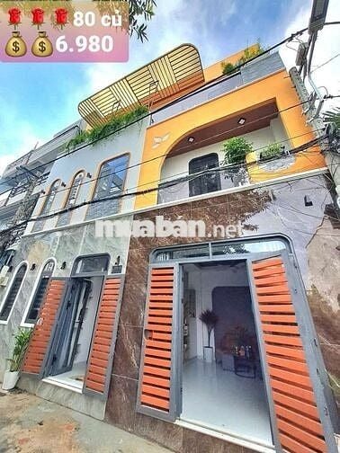 Nhà 4 phòng ngủ hẻm xe hơi 5m thông ngang khủng 9m4 đường Bùi Quang Là