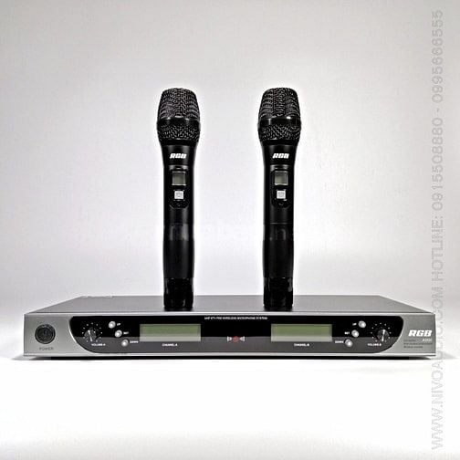 Mic karaoke không dây nhập khẩu chính hãng RGB A-200.