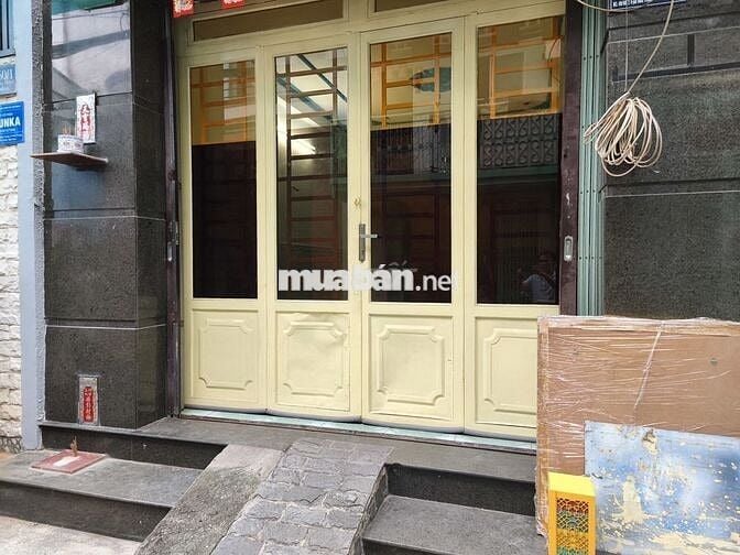 Hẻm nguyên căn, 92m2, 1 trệt +1 lầu, 4PN, 2WC, gần chợ Phú Bình P5Q11