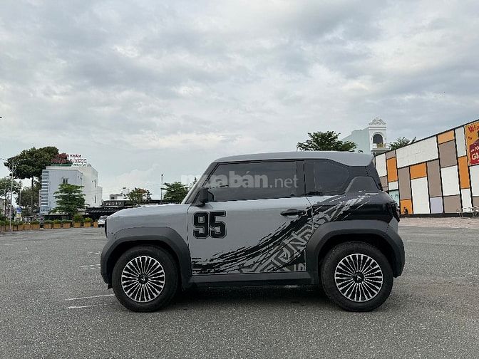 VinFast VF3 Pin Mua 2025 Xám Xi Măng xe lên đồ 