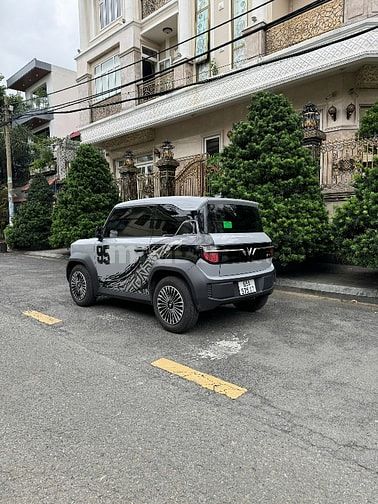 VinFast VF3 Pin Mua 2025 Xám Xi Măng xe lên đồ 