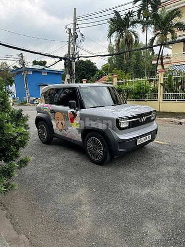 VinFast VF3 Pin Mua 2025 Xám Xi Măng xe lên đồ 