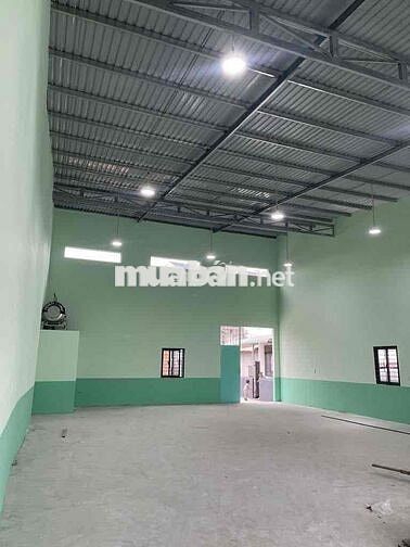 cho thuê kho xưởng mới xây dựng kiên cố