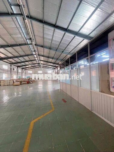 MẶT TIỀN KHO XƯỞNG( 2.500m2 ) NỀN EPOXY ( CONTAIENR