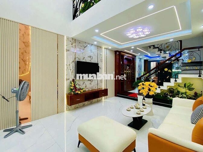 CHO THUÊ NHÀ KHU ĐỒNG BỘ 497 PHẠM VĂN CHIÊU 5PN 6WC FULL NT