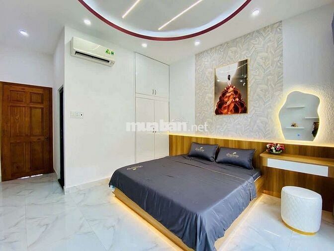 CHO THUÊ NHÀ KHU ĐỒNG BỘ 497 PHẠM VĂN CHIÊU 5PN 6WC FULL NT