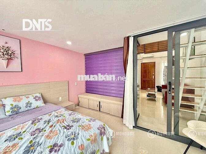 Căn Hộ Cao Cấp 2PN balcony cửa sổ view Thành Phố. Gần chợ Bến Thành