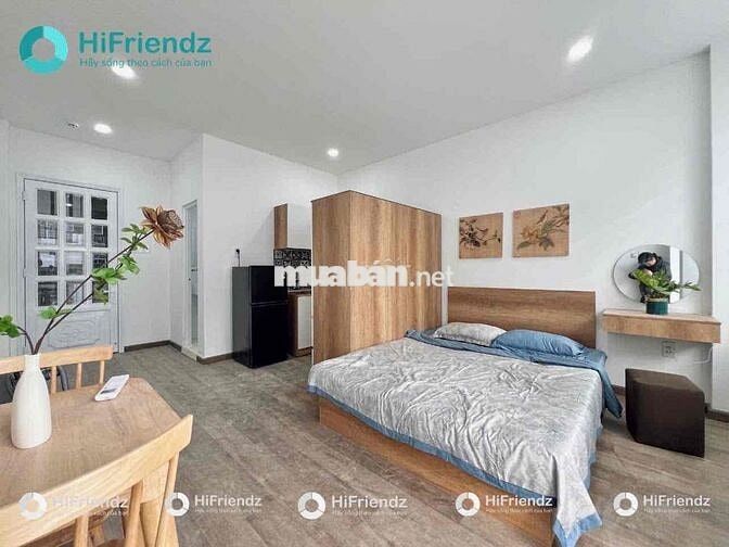 Khu Phan Xích Long- Studio Ban công - 40m2 - Full Nội Thất- Phú Nhuận