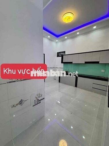 Bán nhà mới hẻm xe hơi -khu trung tam luỹ bán bích -53m2-2 PN
