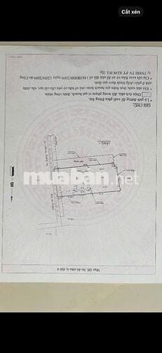 BÁN ĐẤT THỔ 1040M2,TX 25 QUẬN 12 ,36 TỶ