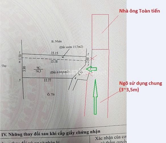 BÁN GẤP 76.3M²- THƯỢNG THỤY- HOÀI ĐỨC- CAM KẾT GIÁ HẤP DẪN NHẤT KV