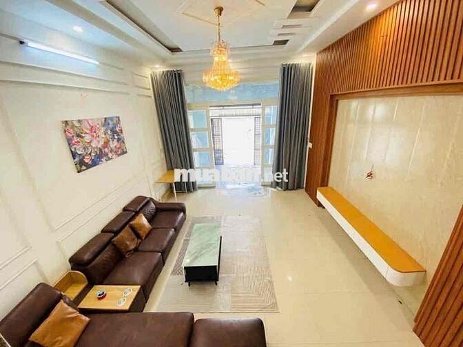 HXH 6m Hà Huy Giáp, Thạnh Xuân, 4.5x16, CN: 4.5x13, 1 trệt 2 lầu, sân