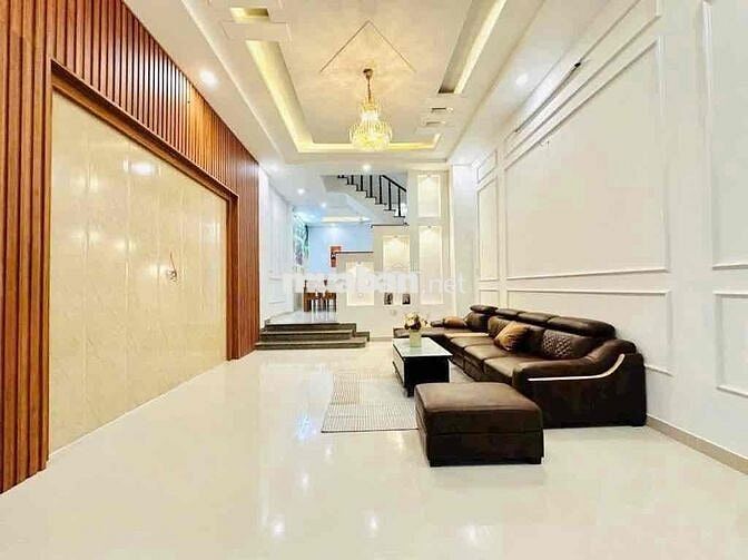 HXH 6m Hà Huy Giáp, Thạnh Xuân, 4.5x16, CN: 4.5x13, 1 trệt 2 lầu, sân