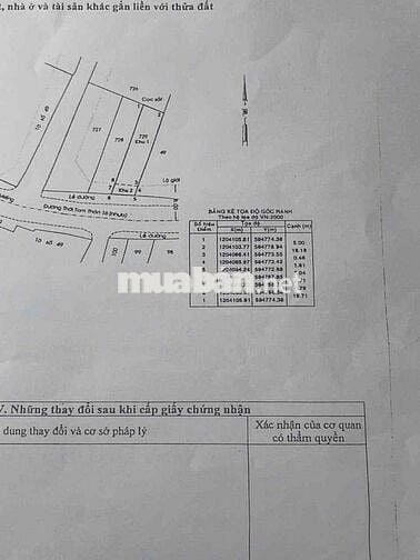 Bán lô đất 5x21m, mặt tiền Thới Tam Thôn 16, Thới Tam Thôn, Hốc Môn