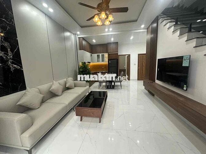 Nhà 2 Tầng Trần Đình Tri Full Nội Thất Gần Biển