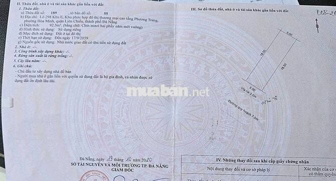 🏩 Bán đất khu E Kim Long mt Hòa Phú 28, 93m2, 6.x tỷ tl